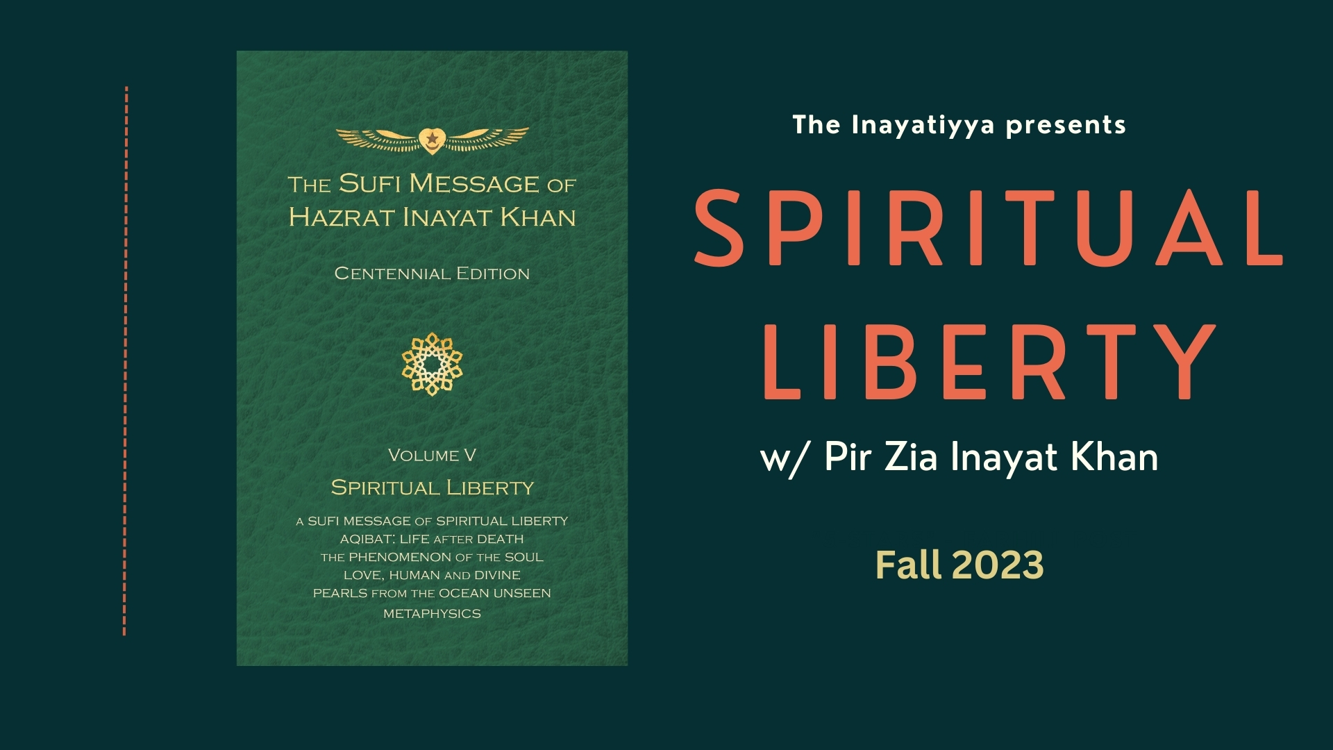 Spiritual Liberty w/ Pir Zia Inayat Khan